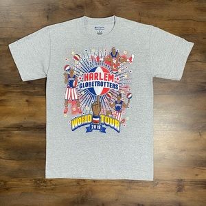 Harlem Globetrotters 2019 World Tour Graphic Tee Size S